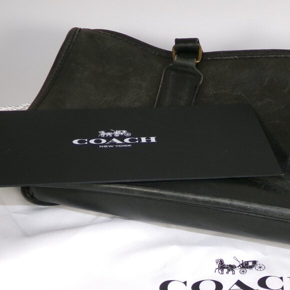 VINTAGE SLIM HANDLE CLUTCH BY COACH - Picture 7 of 13